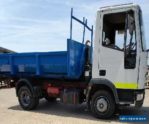 HOOKLOADER ROLL ON OFF FORD CARGO 75E17 ONLY 44K "NO VAT" MULTILIFT KIT THE BEST for Sale