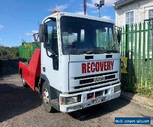 Iveco 7.5t Spec Lift Recovery Truck M.O.T Exempt