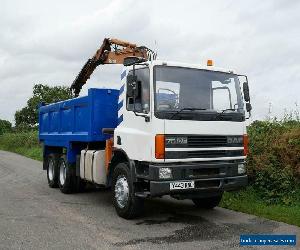 DAF TRUCKS CF 75 290 6 X 4 Steel Body Tipper with Grab Bucket 