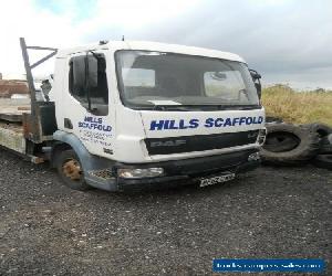 DAF LF45.150 2002 DAY CAB MANUAL GEARBOX ON STEEL 22' FLATBED NO MOT EXPORT/LOAD