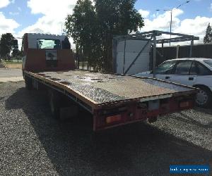 2008 hino 500 us04 truck car carrier with ramps manual tow bar grate start truck