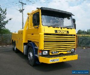 1991 SCANIA 113M 360 6X2 RECOVERY TRUCK