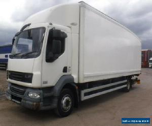 2011 DAF LF55 220 13ton 26ft  BOX Tuckunder tail-lift, Manual air suspension 