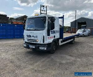 2007 Iveco Eurocargo 75E16 7.5T long Flatbed Sleeper cab With low mileage engine