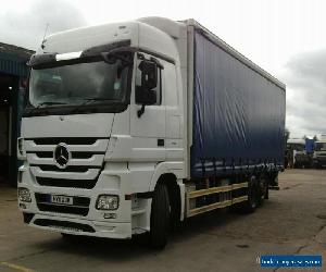 26ton Mercedes Curtain Tail Lift