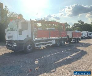 Iveco Stralis 6x2 wagon and drag with remote Palfinger PK12000 crane 2006 400bhp