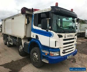 Scania P Series 380 8x4 Tipper with Wilcox alloy insulated body