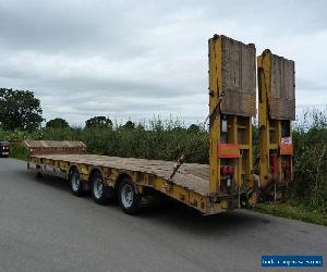 King Low GTS 44 Tri Axle Low Loader Trailer