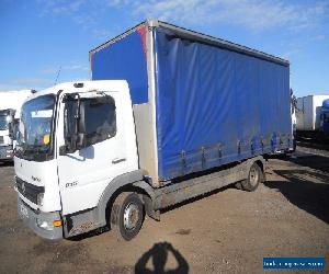 MERCEDES ATEGO 815 2006 20' C/SIDE/FLAT MANUAL 3 SEATS MOT JAN 19 SCRUFFY EXPORT for Sale