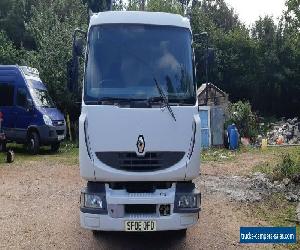 2006 renault 7.5t flatbed/dropside lorry