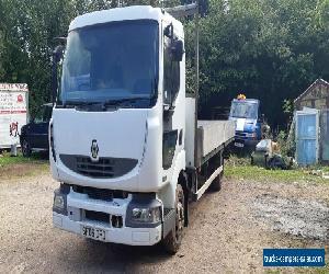 2006 renault 7.5t flatbed/dropside lorry