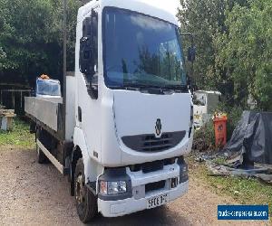 2006 renault 7.5t flatbed/dropside lorry