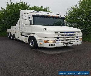 SCANIA T-CAB 144 530 DOUBLE DRIVE BONIFACE HEAVY UNDERLIFT RECOVERY TRUCK for Sale