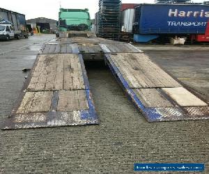 2006 King GTS 44 low loader trailer step frame ramps out riggers Flip Toe ramps