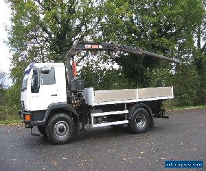 MAN 10.180 4X4 EX BRITISH ARMY / MOD WITH ATLAS CRANE 59500 miles YEAR 2003