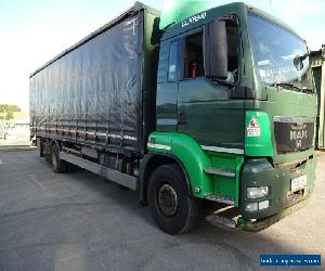 MAN TGS 26.230, 26 ton Curtain Sided Lorry.