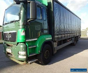 MAN TGS 26.230, 26 ton Curtain Sided Lorry.