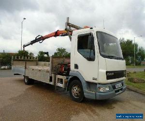 2007 DAF LF 45.150 7.5 Ton Dropside c/w Palfinger PK 6500 Crane for Sale