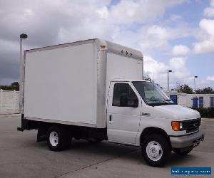 2007 Ford E350 Econoline Commercial Cutaway 12ft Box Truck