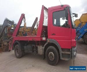 Mercedes  13.5 Tonne skip truck skip lorry skip loader telescopic skip gear for Sale