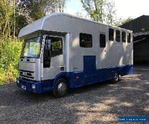 2000 W reg Iveco Highbarn 7.5 ton 3 /4 horse horsebox lorry daf 