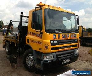 DAF CF55 Skip Loader 55reg for Sale