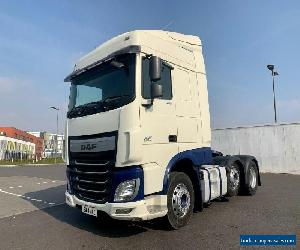 2014 DAF XF 106 460 EURO 6 Space Cab 6x2 Tractor Unit - White MANUAL Gearbox