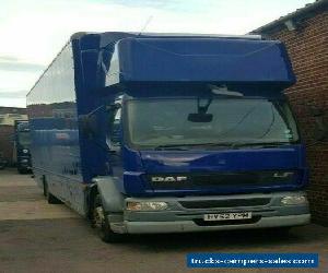 18 ton removal truck lorry 4 pallet storage containers