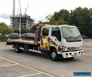 2007 07 ISUZU NQR 5.2 RECOVERY TRUCK - TILT & SLIDE WITH SPEC - CREWCAB for Sale