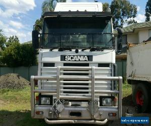 Scania 1993 143M Prime mover truck. V8 diesel