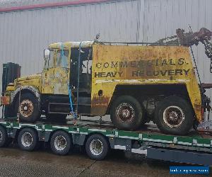 1967 scammell contractor heavy haulage recovery truck 125 ton 803f restoration