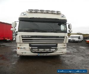 DAF XF105.460 AUTO 2009 6x2 TWIN BUNKS TIPPING GEAR SLIDER JULY20 MOT VERY TIDY for Sale