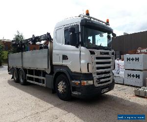 Scania R480 crane lorry