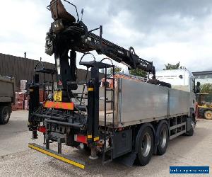 Scania R480 crane lorry