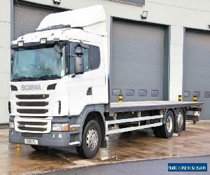 Scania (2011) G320 6X2 Rigid Flatbed. Twin Sleeper Cab. 2 Pedal Opticruise 