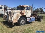 MAGIRUS DEUTZ V8 PRIME MOVER TRUCK RUNNING PROJECT   KENWORTH MACK WESTERN STAR  for Sale