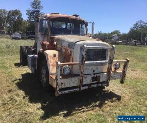 MAGIRUS DEUTZ V8 PRIME MOVER TRUCK RUNNING PROJECT   KENWORTH MACK WESTERN STAR 