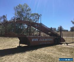 45 FOOT  CAR CARRIER  WITH ALL THE RAMPS AND GEAR TO CARRY 7 CARS for Sale