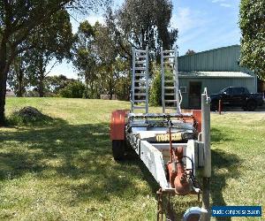 Alloy aluminium plant trailer 2000 Kg excavator bobcat 2 tonne GTM