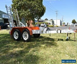 Alloy aluminium plant trailer 2000 Kg excavator bobcat 2 tonne GTM