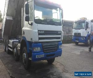 DAF CF85 410 8X4 INSULATED TIPPER