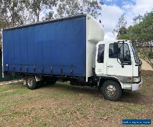 Hino, 1996 curtained sided truck