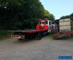 Iveco tilt and slide crew cab recovery truck 10t