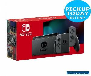 Nintendo Switch Console - Grey with improved battery for Sale