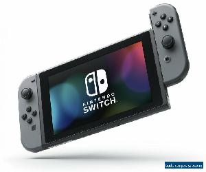 Nintendo Switch Console - Grey with improved battery