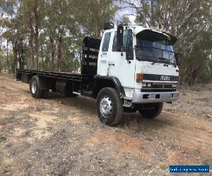 ISUZU FVR 1991 DIESEL 7 SPEED 16 TONNE 7.5 METRE TRAYBACK TRUCK HINO MITSUBISHI for Sale