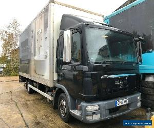 2012 MAN TGL 7.150 7.5T BOX WITH TAIL LIFT MANUAL GEARBOX