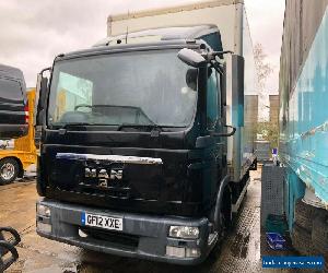 2012 MAN TGL 7.150 7.5T BOX WITH TAIL LIFT MANUAL GEARBOX