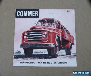 COMMER  TRUCK / LOORY BROCHURE 1962 for Sale