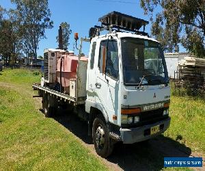 Mitsubishi Fighter 1998 high pressure cleaner blaster truck. Auto water cart.